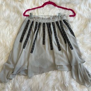 grey & black Hazel skirt